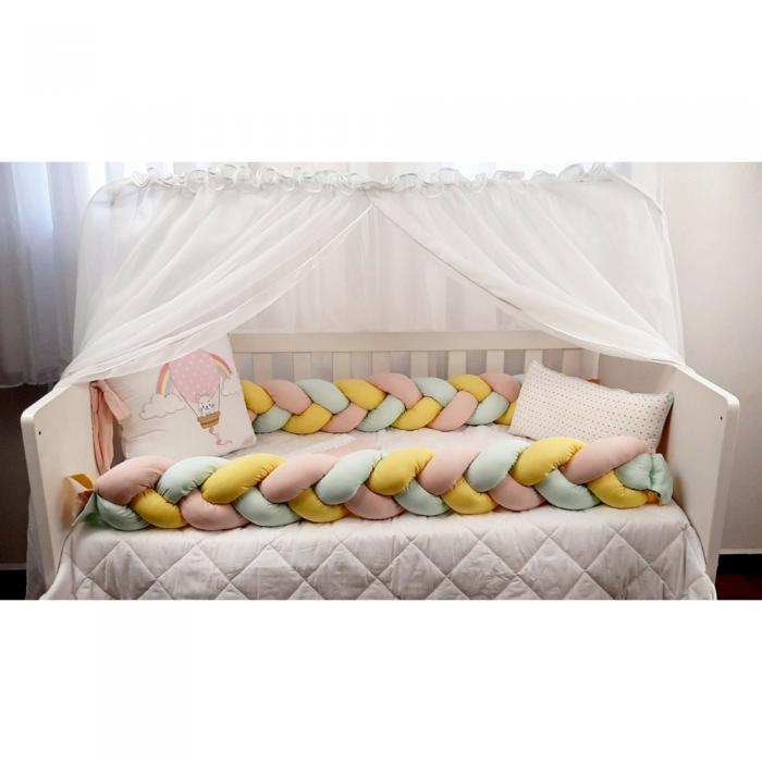 Kit Trança Gatinha Arco Iris